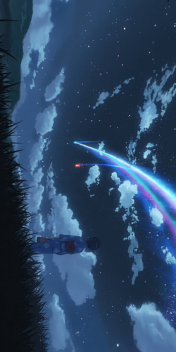 Kimi No Nawa, atmosphere, sky, anime HD phone wallpaper