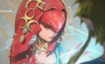 Mipha, anime-girl, anime, artist, artwork, digital-art, deviantart HD wallpaper
