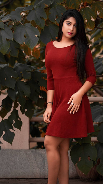 Akshita boopaih, kannada actress, model HD phone wallpaper