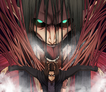 Eren Yeager, Eren Yeager, Anime, Attack on Titan, dark anime, Founding Titan HD wallpaper