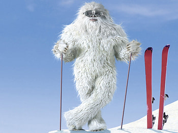 Funny, Fantasy, Snow HD wallpaper