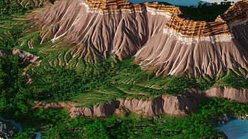 rainforest clay hill HD wallpaper