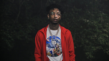 21 Savage, High-quality , Artistic backgrounds, Rapper persona HD wallpaper