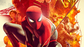 Spiderman Farfrom Home, spiderman, superheroes, behance HD wallpaper