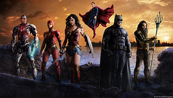 Justice League Artwork , justice-league, super-heroes, wonder-woman, batman, cyborg, superman, flash, artwork, deviantart HD wallpaper