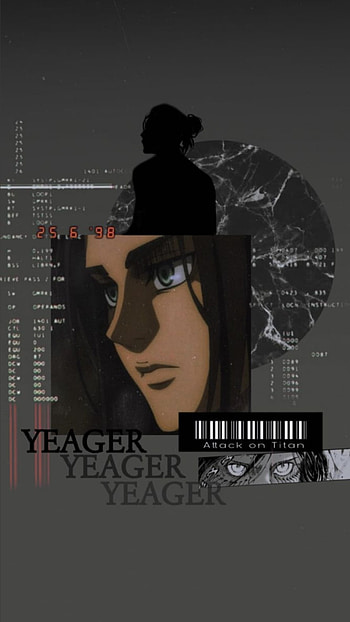 Eren, art, beauty, aot HD phone wallpaper