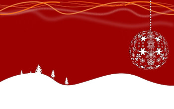 Holidays, Fir-Trees, Snowflakes, Drifts, Christmas Tree Toy HD wallpaper