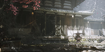Black Myth: Wukong - Enigmatic Spider Web Scene, video game, Black Myth: Wukong, spider web HD wallpaper