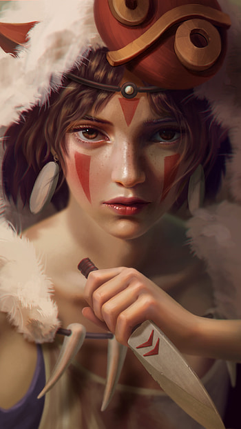Princess Mononoke, Cute HD phone wallpaper