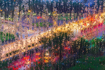 Macro, Shine, Light, Multicolored, Motley, Moisture, Glass HD wallpaper