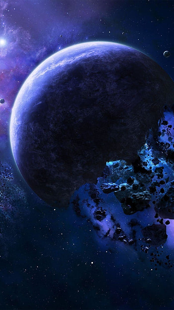 Blue Planet Art, Planets HD phone wallpaper
