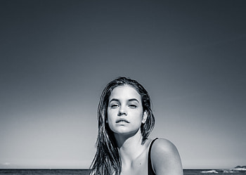 Barbara Palvin Monochrome , barbara-palvin, model, girls, celebrities, monochrome, black-and-white HD wallpaper