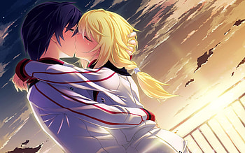 Orimura and Charlotte, Infinite Stratos HD wallpaper
