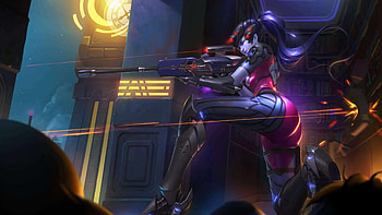 Widowmaker, Overwatch HD wallpaper