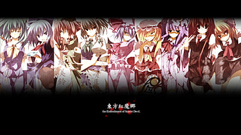 Anime - Touhou Rumia (Touhou) Koakuma (Touhou) Patchouli Knowledge Flandre Scarlet Remilia HD wallpaper