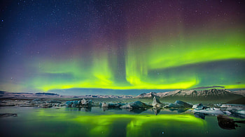 Northern Lights Symphony Aurora Borealis Elegance, northern-lights, aurora, nature HD wallpaper