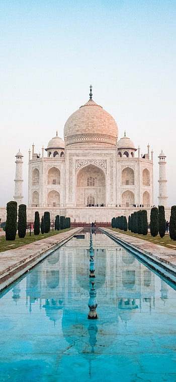 India Taj Mahal , Xiaomi Mi 10, Mi 9, Mi Mix 3, Black Shark 2, Huawei P30 Pro, Vivo V15 Pro, OnePlus 6T, Huawei Y9 2019 HD phone wallpaper