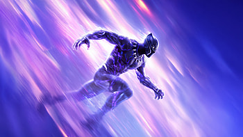 Black Panther Hero In Action, black-panther, superheroes, artwork, art, digital-art, ai HD wallpaper