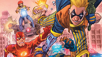 Comic, Flash HD wallpaper