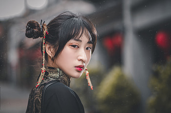 asian, woman HD wallpaper