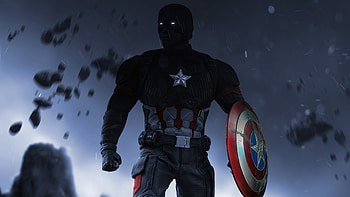 Captain America After Storm , captain-america, superheroes, artist, artwork, digital-art, artstation HD wallpaper