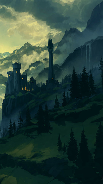 Dragon Valley, fantasy, dragon HD phone wallpaper