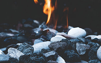 Stones, Fire, Flame, Miscellanea, Miscellaneous, To Burn, Burn HD wallpaper