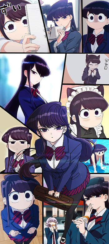 Komi can't communicate, graph, product HD phone wallpaper