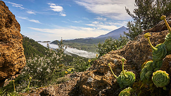 Canary Islands , Tenerife nature scenery, Sky backgrounds, s HD wallpaper