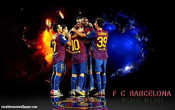 Barcelona 3d HD wallpaper