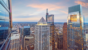 Philadelphia Skyline, Lights out for migratory birds, Environmental conservation, Urban skyline HD wallpaper