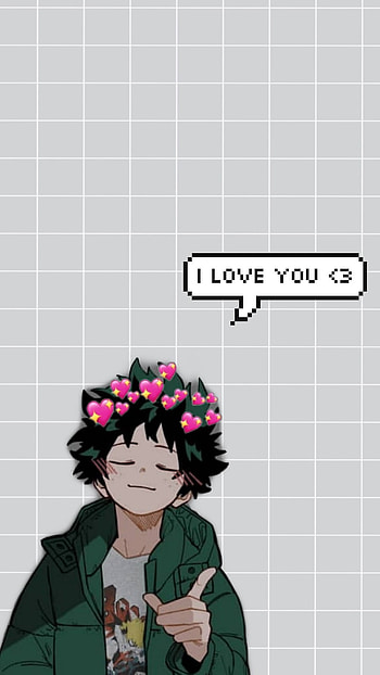 Izuku Midoriya, deku, mha, bnha, weeb, anime, myheroacademia HD phone wallpaper
