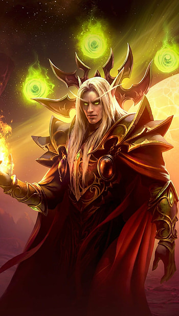 Kael’thas Sunstrider, World of Warcraft HD phone wallpaper