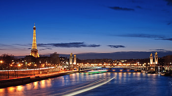 Pont Alexandre III, Eiffel Tower HD wallpaper