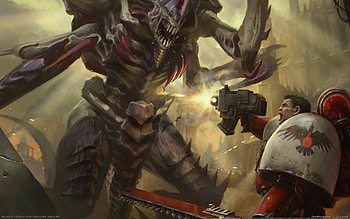 Warhammer 40K and Backgrounds HD wallpaper