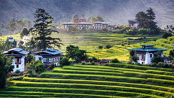 Bhutan travels, Spiritual awakening, Divine exploration, Escapist paradise HD wallpaper