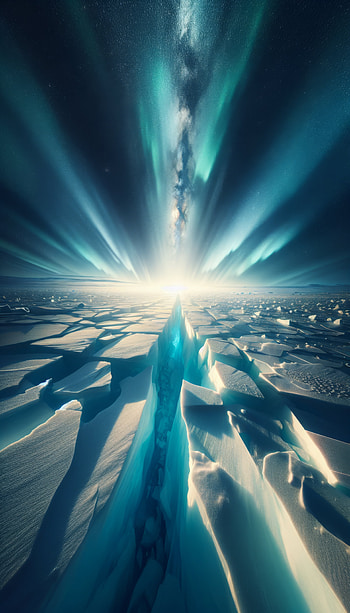 Arctic Glow - , ice, landscape, aurora borealis HD phone wallpaper
