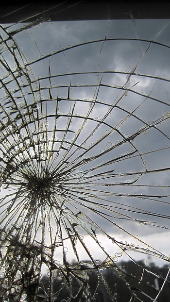 Screen Crack, Glass, Broken Background HD phone wallpaper