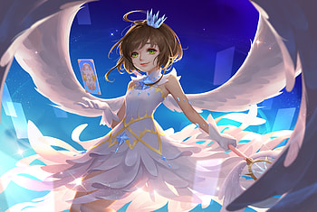 Cardcaptor Sakura, cardcaptor-sakura, anime-girl, anime, artist, artwork, digital-art HD wallpaper