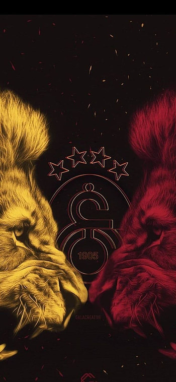 Galatasaray, Sarı, kırmızı, takım HD phone wallpaper