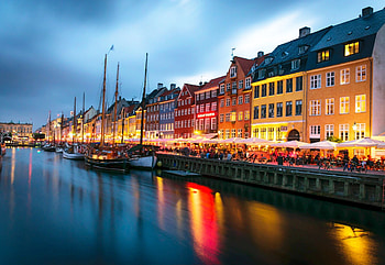 Nyhavn district charm, Copenhagen waterside, RCityPorn wonder, Danish architecture HD wallpaper
