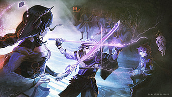 Baal Raiden Shogun Kaedehara Kazuha Genshin Impact HD wallpaper