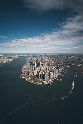 Cities, Sea, City, Building, Coast, Island HD phone wallpaper