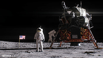 Apollo 11, Lunar landscape, Apollo, The Incredibles HD wallpaper