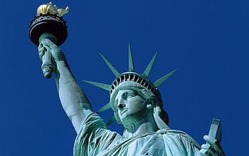 NYC Statue of Liberty, Close up HD wallpaper