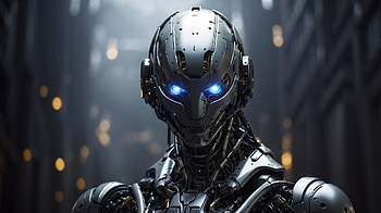 Robotic soldier, soldier, robot, AI Art, Mechanism HD wallpaper