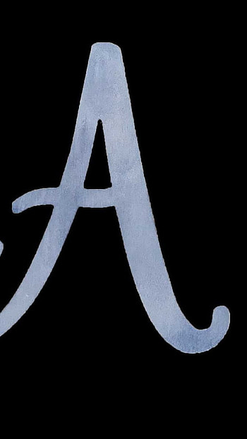 A Name Ka, Black Background HD phone wallpaper