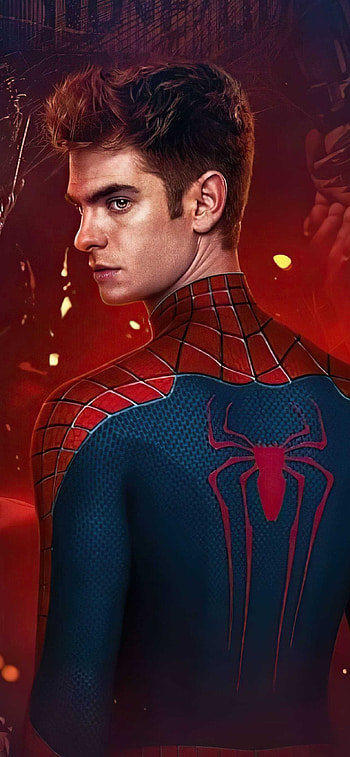 Andrew Garfield, Spider-Man portrayal, Thrilling superhero, Dynamic HD phone wallpaper