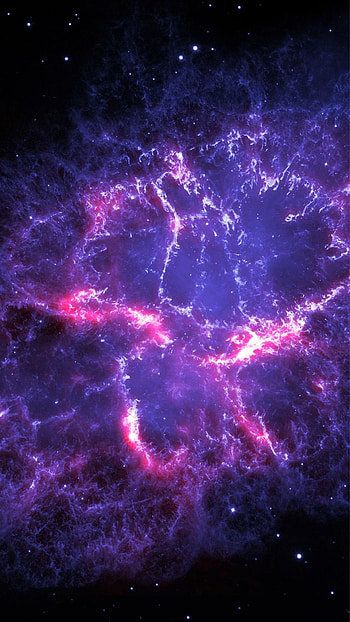 Galaxy Aesthetic, Purple HD phone wallpaper
