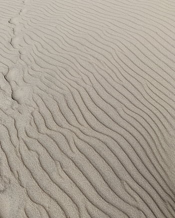 Capture of wavy sand patterns in Nida dunes, Lithuania, showcasing natural beauty. HD phone wallpaper
